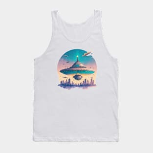 Ufo invasion Tank Top